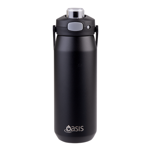 Ceramic Lined Stainless Steel Triple Wall Insulated 'Capri' Drink Bottle W/ Quick Release Lid 750ml