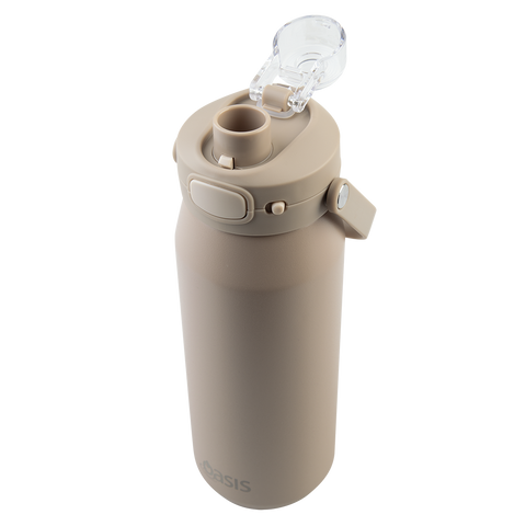 Ceramic Lined Stainless Steel Triple Wall Insulated 'Capri' Drink Bottle W/ Quick Release Lid 750ml