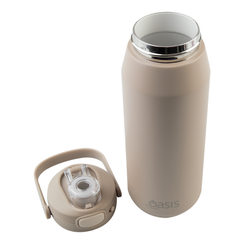 Ceramic Lined Stainless Steel Triple Wall Insulated 'Capri' Drink Bottle W/ Quick Release Lid 750ml