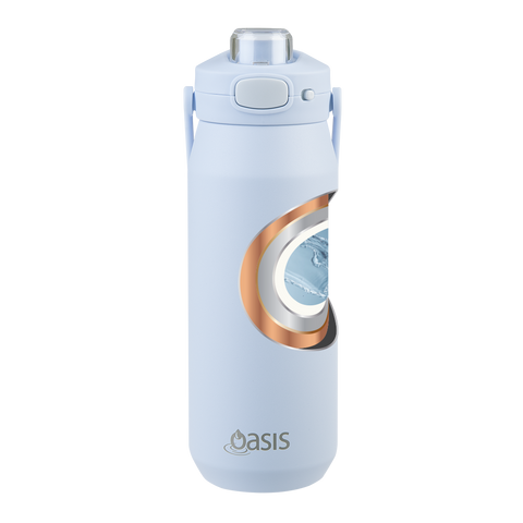 Ceramic Lined Stainless Steel Triple Wall Insulated 'Capri' Drink Bottle W/ Quick Release Lid 750ml