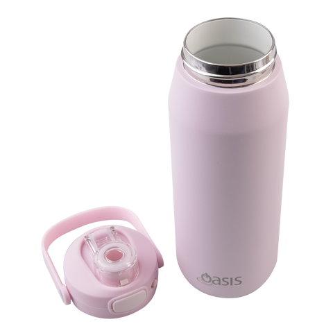 Ceramic Lined Stainless Steel Triple Wall Insulated 'Capri' Drink Bottle W/ Quick Release Lid 750ml
