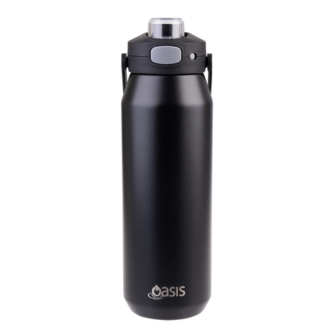 Ceramic Lined Stainless Steel Triple Wall Insulated 'Capri' Drink Bottle W/ Quick Release Lid 1l