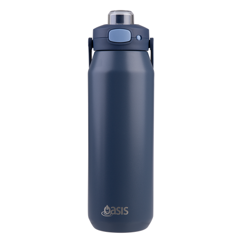 Ceramic Lined Stainless Steel Triple Wall Insulated 'Capri' Drink Bottle W/ Quick Release Lid 1l