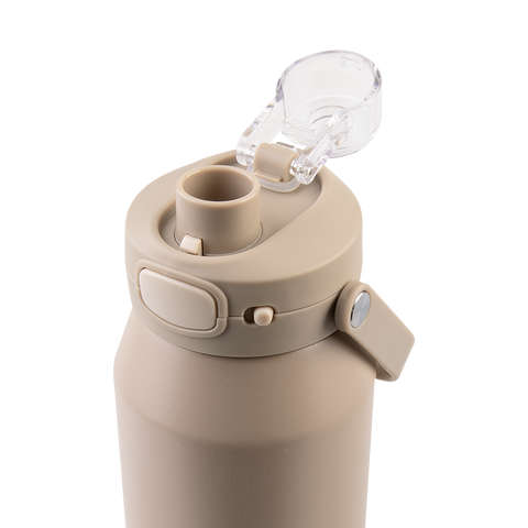 Ceramic Lined Stainless Steel Triple Wall Insulated 'Capri' Drink Bottle W/ Quick Release Lid 1l