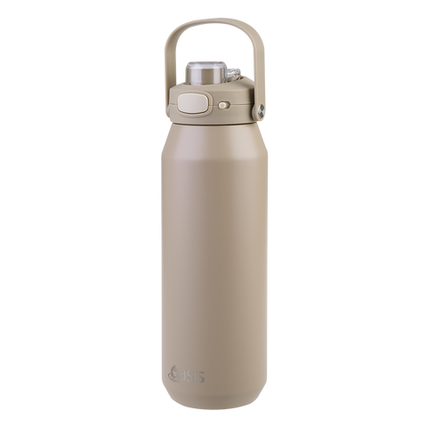 Ceramic Lined Stainless Steel Triple Wall Insulated 'Capri' Drink Bottle W/ Quick Release Lid 1l