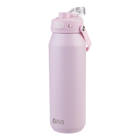 Ceramic Lined Stainless Steel Triple Wall Insulated 'Capri' Drink Bottle W/ Quick Release Lid 1l