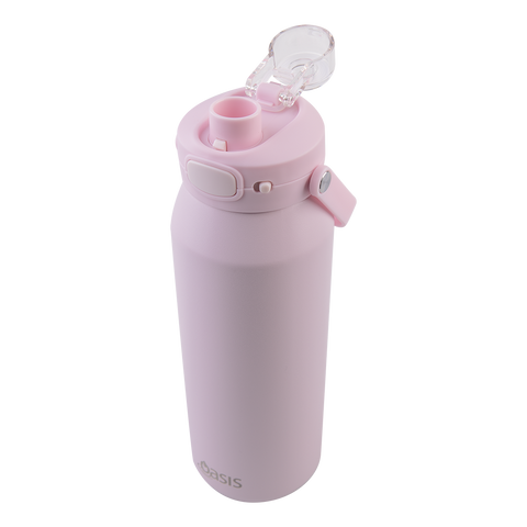 Ceramic Lined Stainless Steel Triple Wall Insulated 'Capri' Drink Bottle W/ Quick Release Lid 1l