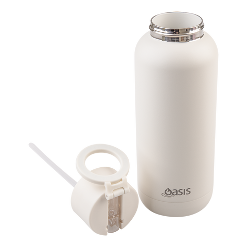 Mag-Grip Ceramic Lined Stainless Steel Triple Wall Insulated 'Moda' Drink Bottle 1l
