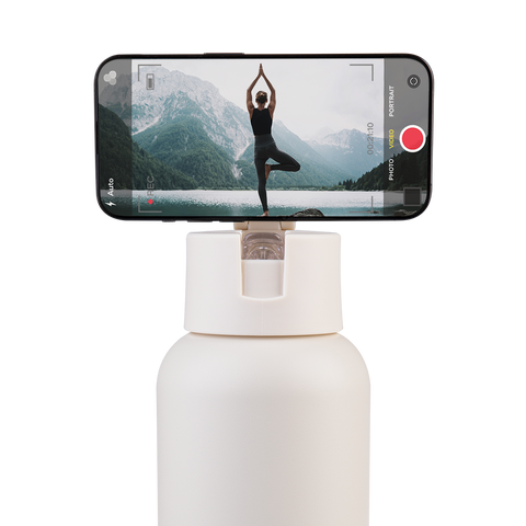 Mag-Grip Ceramic Lined Stainless Steel Triple Wall Insulated 'Moda' Drink Bottle 1l