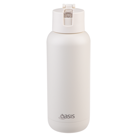 Mag-Grip Ceramic Lined Stainless Steel Triple Wall Insulated 'Moda' Drink Bottle 1l