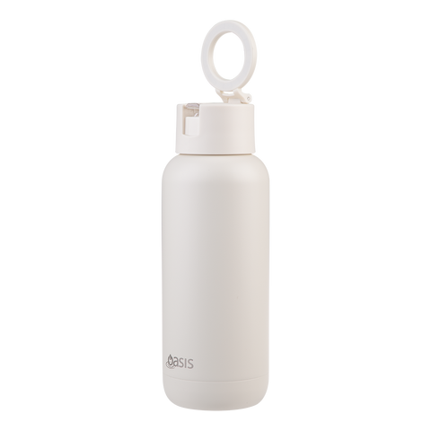 Mag-Grip Ceramic Lined Stainless Steel Triple Wall Insulated 'Moda' Drink Bottle 1l