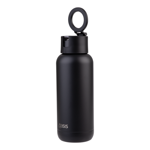 Mag-Grip Ceramic Lined Stainless Steel Triple Wall Insulated 'Moda' Drink Bottle 1l