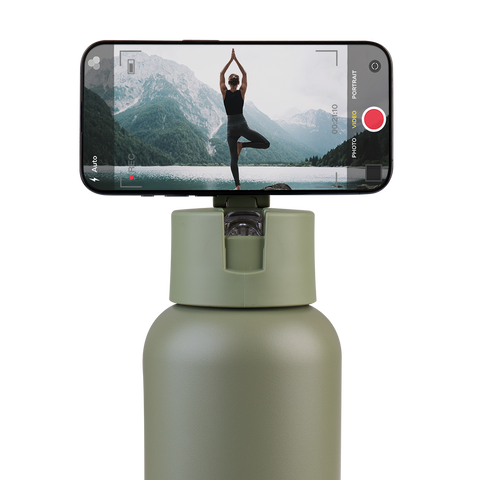 Mag-Grip Ceramic Lined Stainless Steel Triple Wall Insulated 'Moda' Drink Bottle 1l