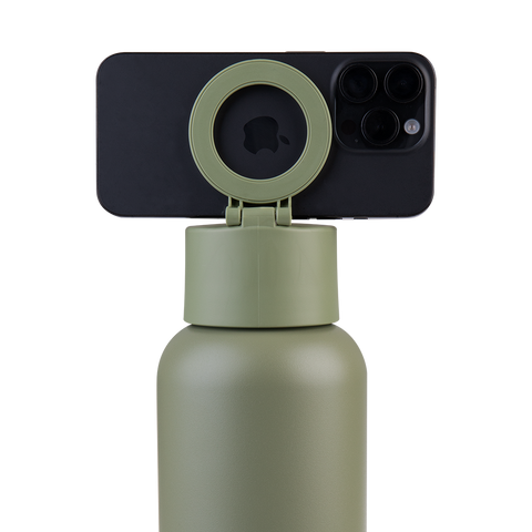 Mag-Grip Ceramic Lined Stainless Steel Triple Wall Insulated 'Moda' Drink Bottle 1l