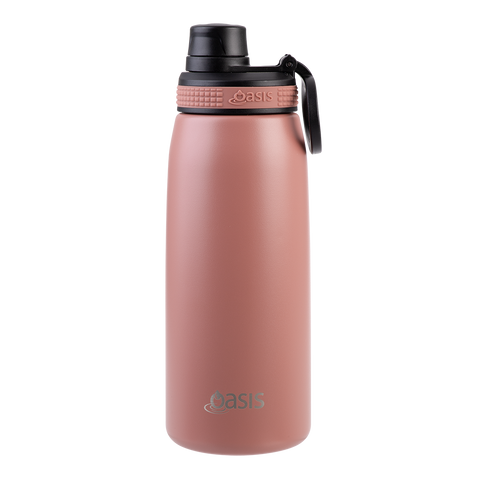 Stainless Steel Double Wall Insulated Sports Bottle W/ Screw Cap 780ml