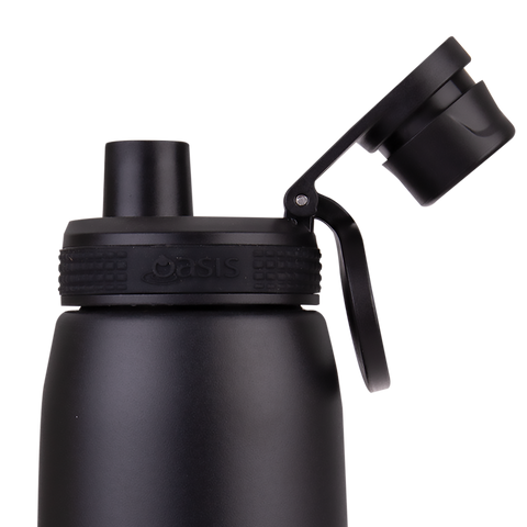 Stainless Steel Double Wall Insulated Sports Bottle W/ Screw Cap 780ml