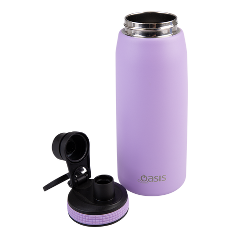 Stainless Steel Double Wall Insulated Sports Bottle W/ Screw Cap 780ml