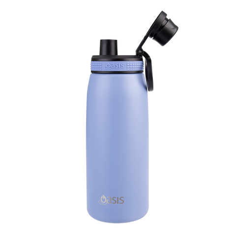 Stainless Steel Double Wall Insulated Sports Bottle W/ Screw Cap 780ml