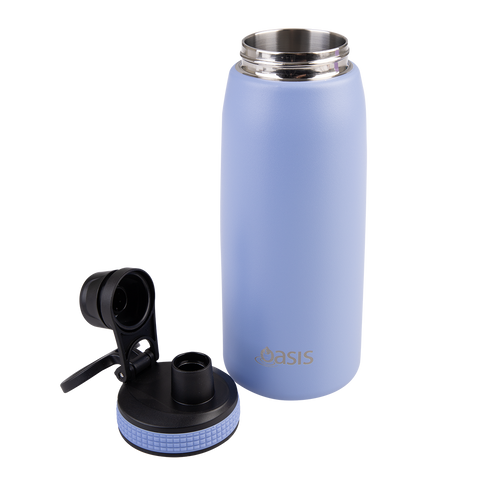 Stainless Steel Double Wall Insulated Sports Bottle W/ Screw Cap 780ml