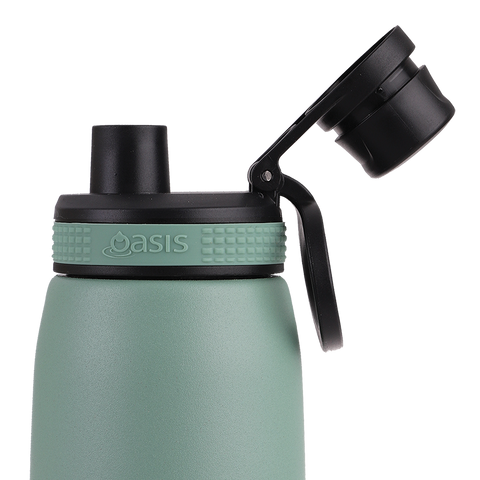 Stainless Steel Double Wall Insulated Sports Bottle W/ Screw Cap 780ml