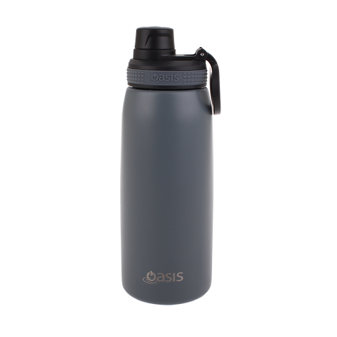 Stainless Steel Double Wall Insulated Sports Bottle W/ Screw Cap 780ml