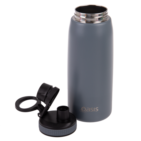 Stainless Steel Double Wall Insulated Sports Bottle W/ Screw Cap 780ml