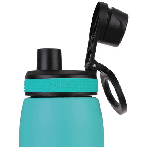 Stainless Steel Double Wall Insulated Sports Bottle W/ Screw Cap 780ml