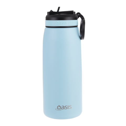 Stainless Steel Double Wall Insulated Sports Bottle W/ Sipper 780ml