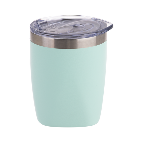 Stainless Steel Double Wall Matte White Insulated Tumbler Old Fashion - 300L (6 Colors)