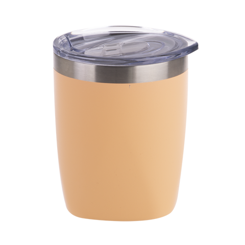 Stainless Steel Double Wall Matte White Insulated Tumbler Old Fashion - 300L (6 Colors)