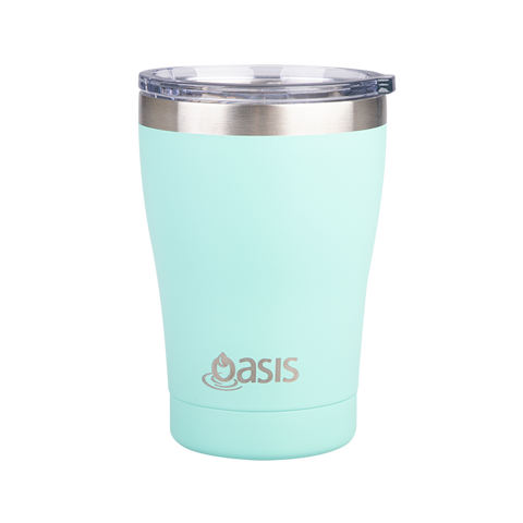 Oasis Stainless Steel Double Wall Insulated Travel Cup 350ml