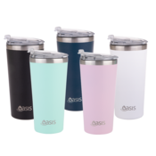 Travel Cups/Mugs S/S Double Wall Insulated Travel Mug Mugs 480ML - 4 Colors