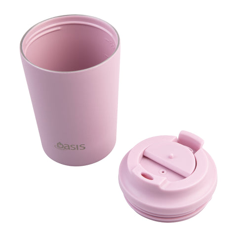 Ceramic Lined Stainless Steel Double Wall Insulated Coffee Cup 235ml