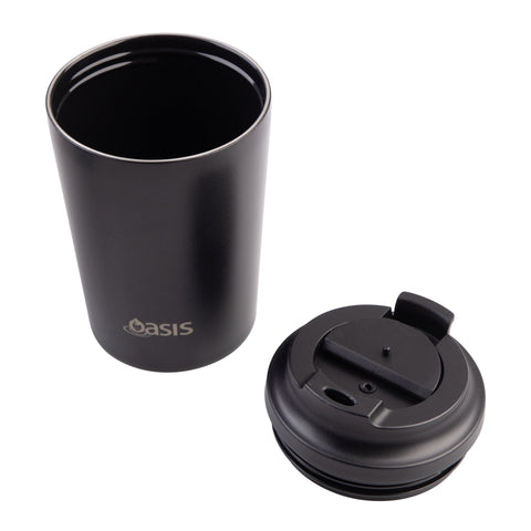 Ceramic Lined Stainless Steel Double Wall Insulated Coffee Cup 235ml