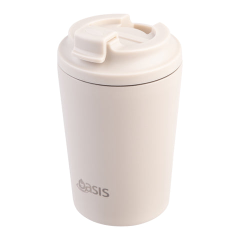 Ceramic Lined Stainless Steel Double Wall Insulated Coffee Cup 235ml