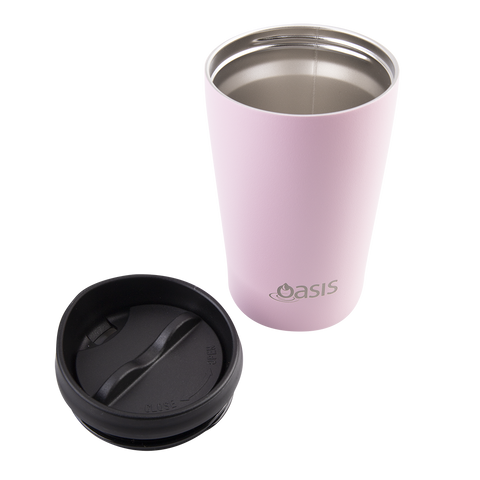 Stainless Steel Double Wall Insulated Travel Cup 380ml