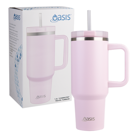 Stainless Steel Insulated Travel Tumbler - 1.2L