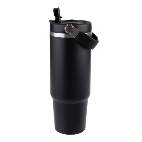 Stainless Steel Double Wall Insulated 'Voyager' Carry Tumbler 900ml