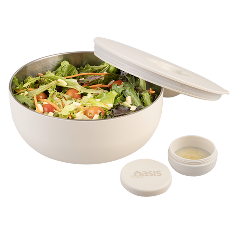 Stainless Steel Double Wall Insulated Fresh'n'go Lunch Bowl 950ml