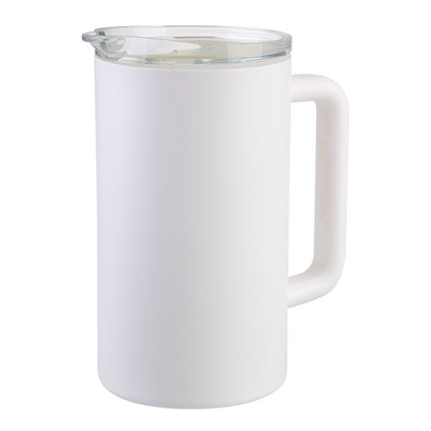 Ceramic Lined Stainless Steel Triple Wall Insulated Water Pitcher 1.5L