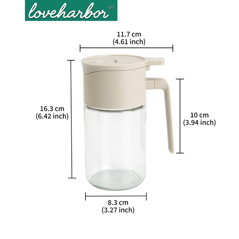 Loveharbor Glass Oil Pot