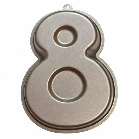 Commercial Baking Tin Non-Stick Coated Aluminum Alloy  “Number 0-9”