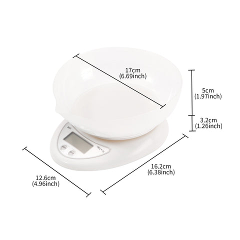 Loveharbor Kitchen Scale With Bowl