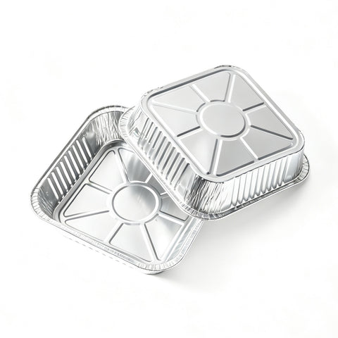 Loveharbor Square Aluminum Foil Baking Pan Set