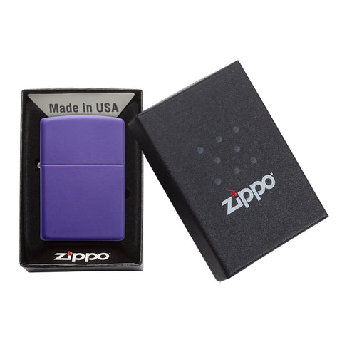 Zippo Purple Matte