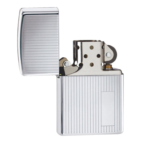 Engine Turned High Polished Chrome