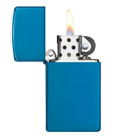 20494 Slim High Polished Blue