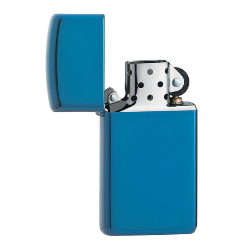 20494 Slim High Polished Blue