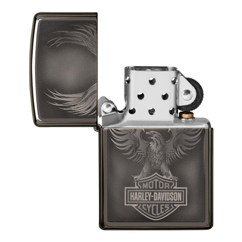 Harley Davidson Black Ice Eagle Logo