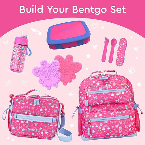 Kid's Leak-Proof Bento Lunch Box - Fuchsia